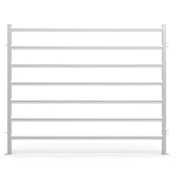 Product rendering of a tubular steel cattle yard panel